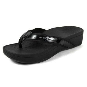 Vionic Women's Size 6 380 Hightide TVW4895 Tider Black Platform Sandal New